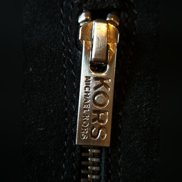 LAST CHANCE SALE Michael Kors sz 8.5 black leather boots - Picture 4 of 16